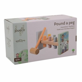 JOUECO - Puinen Villiel&auml;in-hakkaalelu - Lapsille alk. 12 kk (1 kpl)