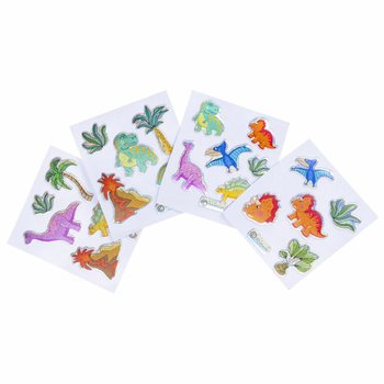 GLITTERTARRAT - MALLI: DINOSAURUS (100 kpl)