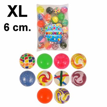 XL Mix Pomppupallot Ø6cm (25 kpl)