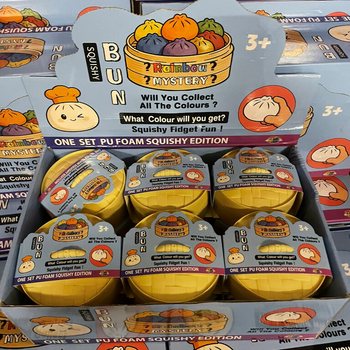 RAGE - Squishy Bun Dumplings ISOT - ONE SET PU FOAM SQUISHY EDITION (12 kpl)