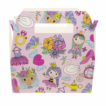Prinsessa-lastenateriavaunu - Lasten Menu Box - 22,5 x 12 x 9,5 cm (24 kpl)