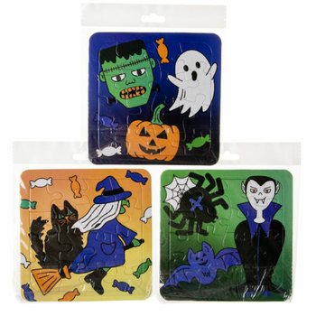 Halloween-palapeli Mix - 14 x 14 cm (50 kpl)
