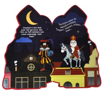 Suuri Sinterklaas-vaahtomuovikirja 30 cm (3 kpl)