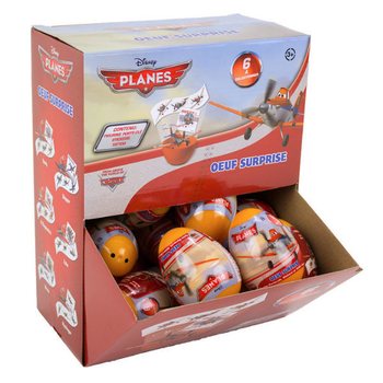 Suuret Disney Planes -yllätysmunat Display-laatikossa (18 kpl)