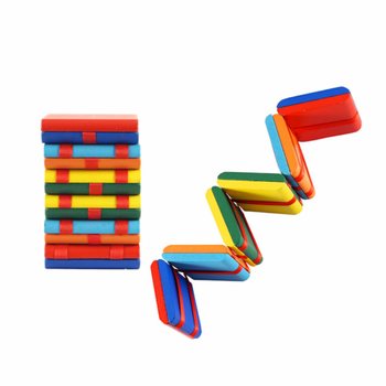 RETRO TOYS - Puinen Jaakobin tikapuu display-pakkauksessa (24 kpl)