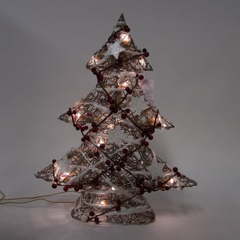 Suuri Valoilla Varustettu Koristejoulukuusi 50 cm (1 kpl)