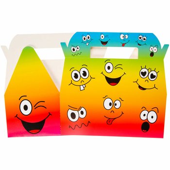 Lasten Menu-laatikko Smiley - 22,5 x 12 x 9,5 cm (24 kpl)
