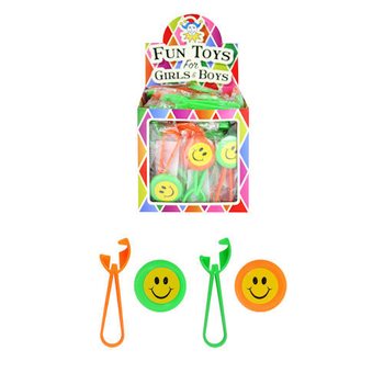ILOISET SMILEY-KIEKONAMPUMALELUT DISPLAYSSÄ (48 kpl)
