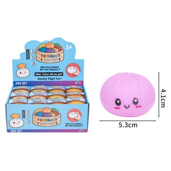 RAGE - Squishy Bun Dumplings PIENI (5.3x5.3x4.1 cm) - Viral 2026 Fidget Toy (24 kpl)