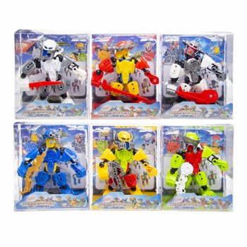 THUNDERBOLT ROBOT WARRIOR TOIMINTAHAHMO DISPLAYSSA (12 kpl)