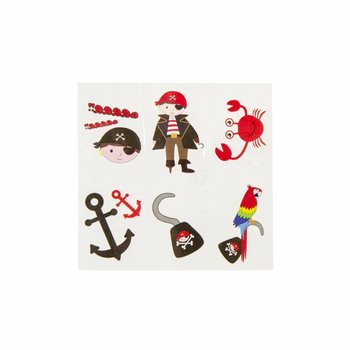 Merirosvo-tatuoinnit - Display (96 kpl)