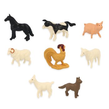 Blind Bag / Yll&auml;tyspussi - Teema: Maatilan El&auml;imet Myyntitelineess&auml; (60 kpl)