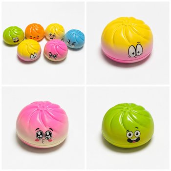 RAGE - Squishy Dumpling ISO (Koko 9 x 9 x 4 cm) - Viral 2026 Fidget-lelu - ROIKKUKORTILLA (24 kpl)