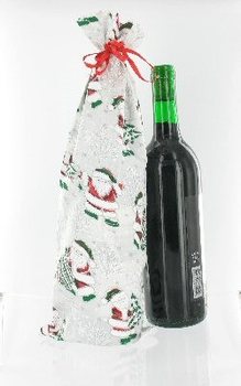 Upea Jouluinen Viinipullopussi (12 kpl)