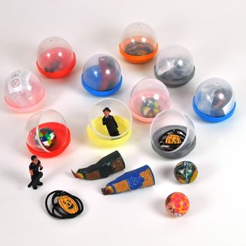 MIX-KAPSELIT 50MM LELUILLA (50 kpl)