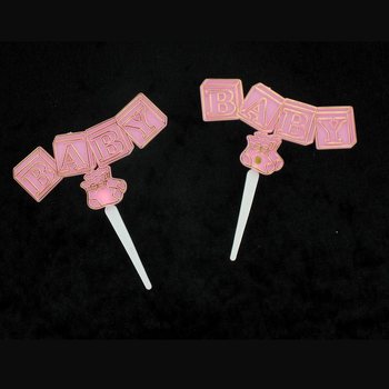Muffinssitikut risti&auml;isiin/syntym&auml;&auml;n - Babyroosa (12 kpl)