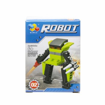 Rakennuspalikat Robotit (12 kpl display-laatikossa)