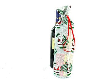 Upea Jouluinen Viinipullopussi (12 kpl)