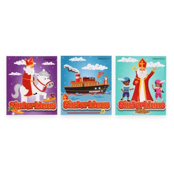 Sinterklaas Muistikirjat - Display-laatikossa (480 kpl)