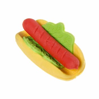 4-osainen Fast Food -pyyhekumisarja (Display-laatikko 12 kpl)