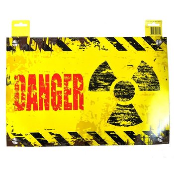 KORISTEELLINEN OVIKYLTTI - "DANGER" / "KEEP OUT" (12 kpl)