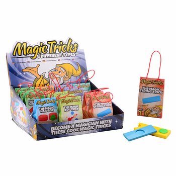 Taikatemput - Sekoitus Myyntitelineess&auml;, 8 Erilaista Temppua (24 kpl)