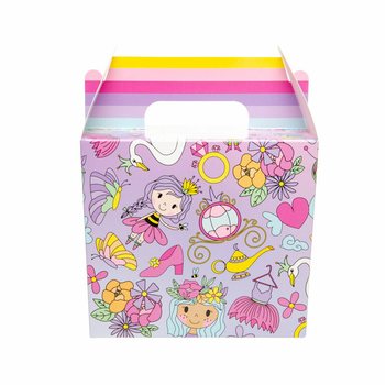 Aterialaatikko / Juhlalaatikko Prinsessat 14x10x17 cm (12 kpl)