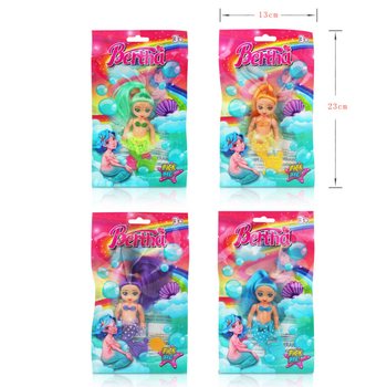 Merenneito-nukke lahjapussissa - V&auml;rik&auml;s sekoitus (24 kpl)