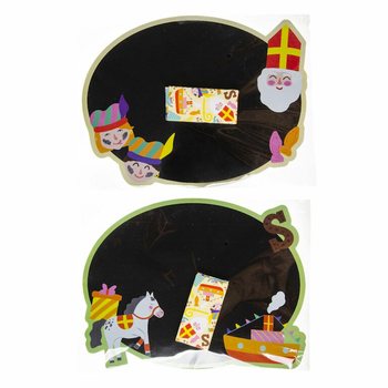 Sinterklaas-liitutaulu liitupaketilla (24 kpl)