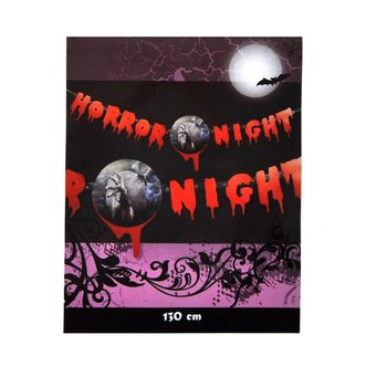 KIRJAINVIIRI "HORROR NIGHT" 130 CM (2 kpl)