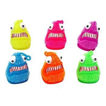 SUURET VALAISEVAT PUFFER-HIRVIÖT VALOLLA Ø9,5CM (12 kpl)