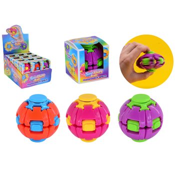 SPIN & POP FIDGET SPINNER -PALLO - SPIN SHIFT BALL - DISPLAY-PAKKAUKSESSA (24 kpl)