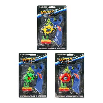 Spinner Battle Laukaistavat Hyrr&auml;t Pahvilla (6 kpl)