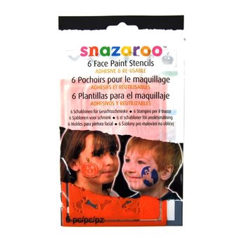 SNAZAROO - 6 Kasvomaalaussapluunaa (12 kpl)