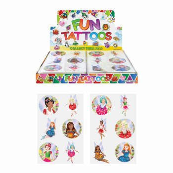 Fun Tattoos - Keiju-teline (96 kpl)