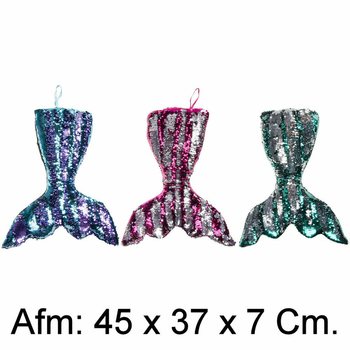 XL Pehmo Merenneidon Pyrst&ouml; -tyyny - 45 cm - Lajitelma (4 kpl)
