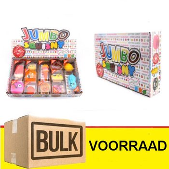 *** TUKKUTARJOUS *** JUMBO SQUISHY Myyntitelineess&auml; (288 kpl) - TRENDI!