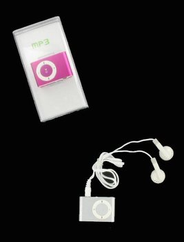 MP3-soitin Korvanapeilla - 4GB (Lajitellut V&auml;rit)