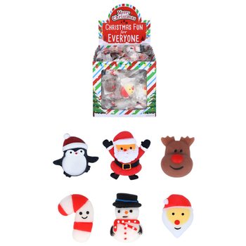 Jouluiset Squishy-figuurit Onnenpyörään (96 kpl)