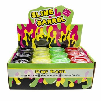 VÄRILLINEN SLIME-LIMA TYNNYRISSÄ (12 kpl display)