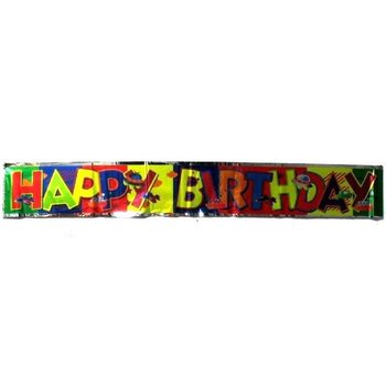 HAPPY BIRTHDAY -BANDEROLI (15 kpl)