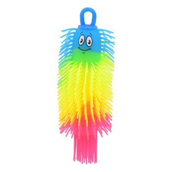 SATEENKAARI PUFFER-MATOPALLO - 22 CM - V&Auml;RISEKOITUS - DISPLAYSSA (12 kpl)