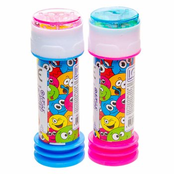 Smiley-saippuakupla, 25ml telineess&auml; (24 kpl)