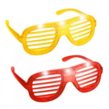 Valolla varustetut Shutter Shades -lasit (24 kpl)