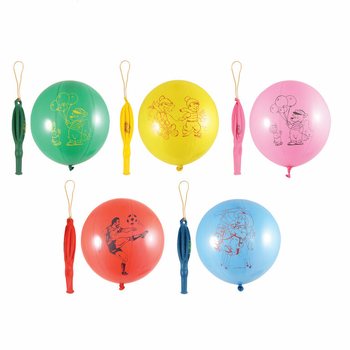 5 kpl Punch-palloja (Bounce-pallot) pakkauksessa