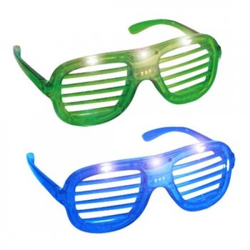Valolla varustetut Shutter Shades -lasit (24 kpl)