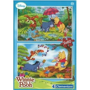 CLEMENTONI DISNEY NALLE PUH -PALAPELI 2 x 60 PALAA (6 kpl erä)