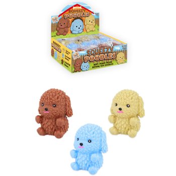 Stretchy Squishy Villakoirat Esittelylaatikossa (12 kpl)