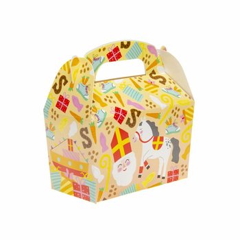 Sinterklaas herkkulaatikko 12x12,5x6 cm (12 kpl)