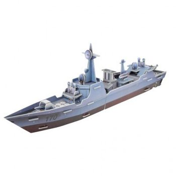 Suuri 3D-palapeli &ndash; Sotalaiva 170 Lanzhou (2 kpl)